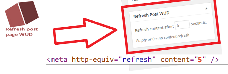 Refresh Post Page WUD Preview Wordpress Plugin - Rating, Reviews, Demo & Download