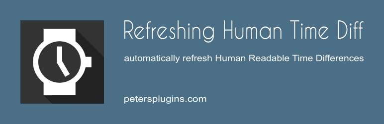 Refreshing Human Time Diff Preview Wordpress Plugin - Rating, Reviews, Demo & Download