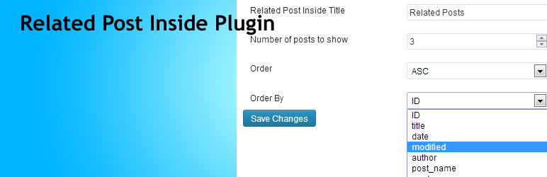 Related Post Inside Plugin Preview - Rating, Reviews, Demo & Download