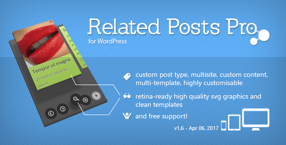 Related Posts Pro For WordPress – Related Content Plugin Preview - Rating, Reviews, Demo & Download
