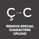 Remove Special Characters On Upload