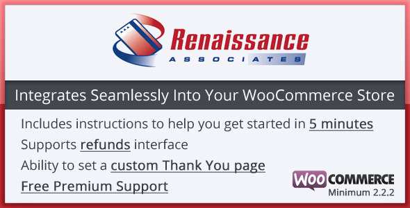 Renaissance Associates Bank Card Gateway Preview Wordpress Plugin - Rating, Reviews, Demo & Download