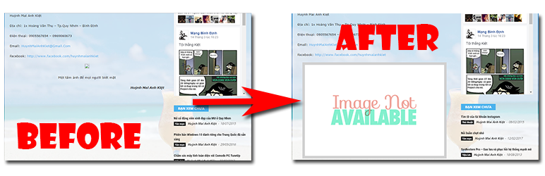 Replace Broken Images Preview Wordpress Plugin - Rating, Reviews, Demo & Download