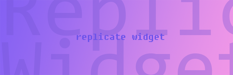 Replicate Widget Preview Wordpress Plugin - Rating, Reviews, Demo & Download