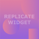 Replicate Widget