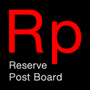 Reserve Post Board