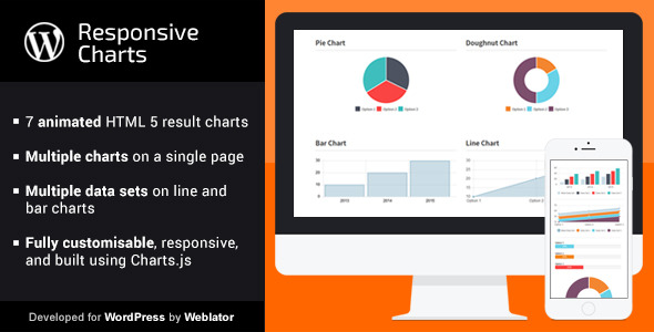 Responsive Charts Preview Wordpress Plugin - Rating, Reviews, Demo & Download