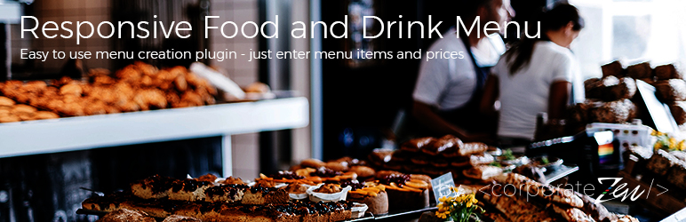 Responsive Food And Drink Menu Preview Wordpress Plugin - Rating, Reviews, Demo & Download
