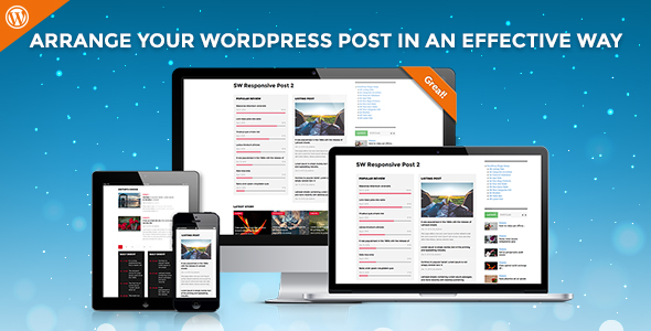 Responsive Post 2 – Responsive WordPress Plugin Preview - Rating, Reviews, Demo & Download