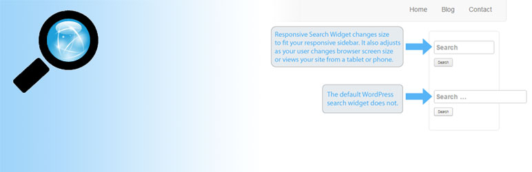 Responsive Search Widget Preview Wordpress Plugin - Rating, Reviews, Demo & Download