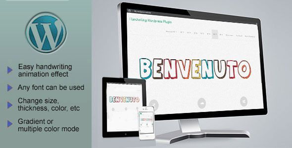 Responsive SVG Handwritting Text Animation – WordPress Plugin Preview - Rating, Reviews, Demo & Download