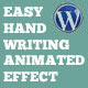 Responsive SVG Handwritting Text Animation – WordPress Plugin