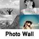Responsive Swapping Photo Wall
