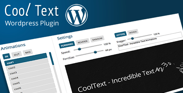 Responsive Wordpress Text Effects And Rotator Preview - Rating, Reviews, Demo & Download