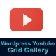 Responsive Wordpress Youtube Grid Video Gallery