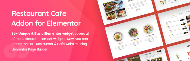 Restaurant & Cafe Addon For Elementor Preview Wordpress Plugin - Rating, Reviews, Demo & Download