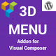 Restaurant Menu 3D Flyer For Visual Composer – Cafe, Restaurants, Canteen And Hotels