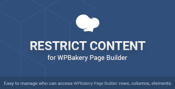 Restrict Content For WPBakery Page Builder Preview Wordpress Plugin - Rating, Reviews, Demo & Download