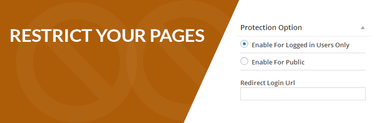 Restrict WP Pages With Redirect Preview Wordpress Plugin - Rating, Reviews, Demo & Download