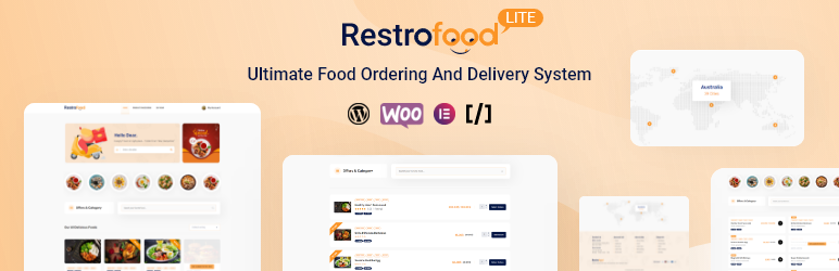 Restrofood Lite – Online Food Ordering System Preview Wordpress Plugin - Rating, Reviews, Demo & Download