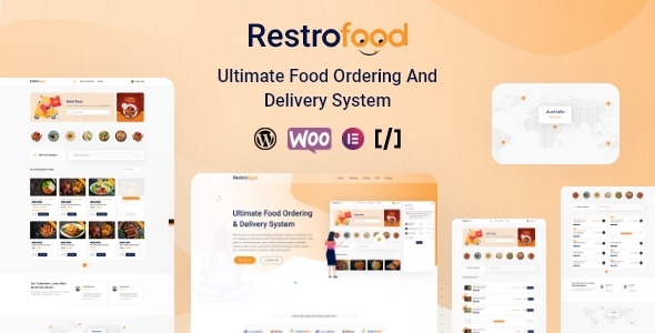 RestroFood | Online Food Ordering & Delivery WordPress Plugin Preview - Rating, Reviews, Demo & Download