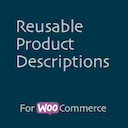 Reusable Product Description For WooCommerce