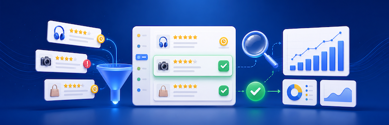 ReviewModo – Review Manager & Analytics For WooCommerce Preview Wordpress Plugin - Rating, Reviews, Demo & Download