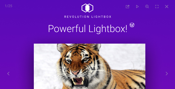 Revolution Lightbox Wordpress Plugin Preview - Rating, Reviews, Demo & Download