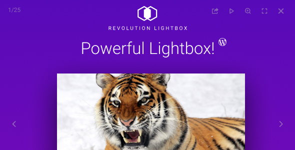 Revolution Lightbox Wordpress & WooCommerce Plugin Preview - Rating, Reviews, Demo & Download