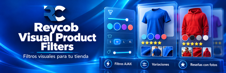 Reycob Visual Product Filters Preview Wordpress Plugin - Rating, Reviews, Demo & Download