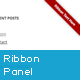 Ribbon Panel WordPress Plugin