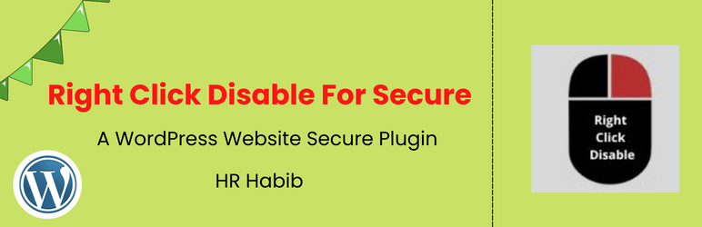 Right Click Disable For Secure Preview Wordpress Plugin - Rating, Reviews, Demo & Download