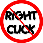 Right Click Disable OR Ban