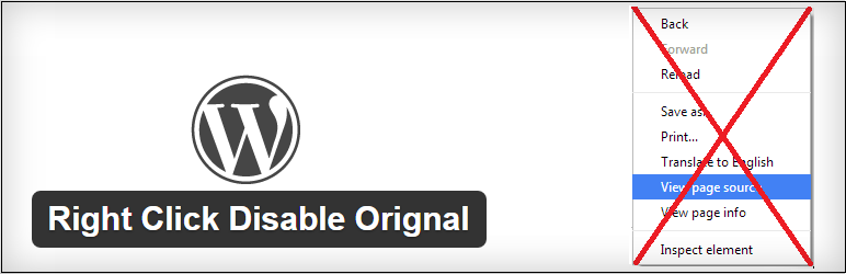 Right Click Disable Orignal Preview Wordpress Plugin - Rating, Reviews, Demo & Download