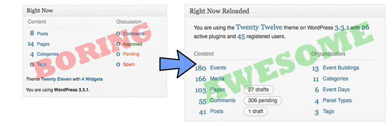 Right Now Reloaded Preview Wordpress Plugin - Rating, Reviews, Demo & Download