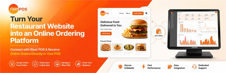 Riser POS Online Ordering Platform Preview Wordpress Plugin - Rating, Reviews, Demo & Download