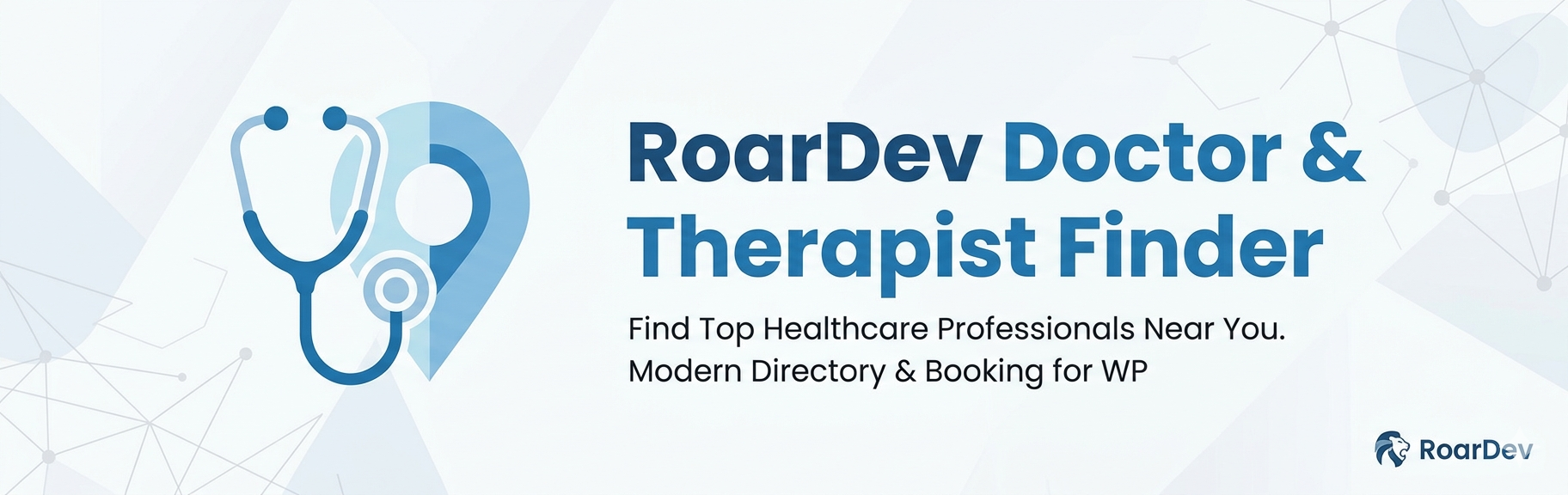 RoarDev Doctor & Therapist Finder Preview Wordpress Plugin - Rating, Reviews, Demo & Download