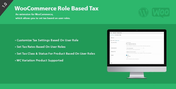 Role Based Tax For WooCommerce Preview Wordpress Plugin - Rating, Reviews, Demo & Download