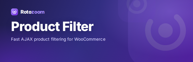 Rotozoom Product Filter Preview Wordpress Plugin - Rating, Reviews, Demo & Download