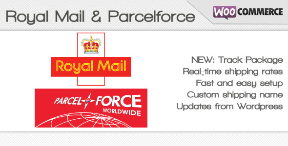 Royal Mail & Parcelforce Shipping For WooCommerce Preview Wordpress Plugin - Rating, Reviews, Demo & Download
