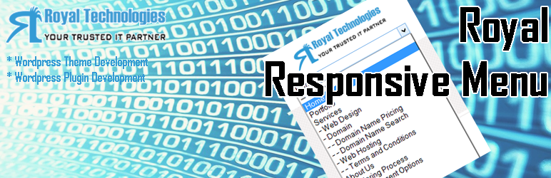 Royal Responsive Menu Preview Wordpress Plugin - Rating, Reviews, Demo & Download