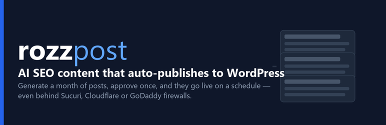 Rozzpost Preview Wordpress Plugin - Rating, Reviews, Demo & Download