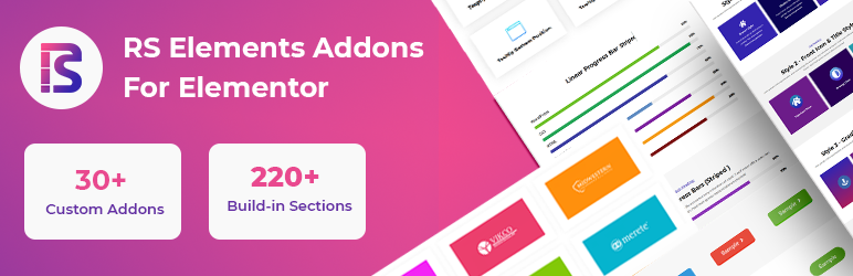 RS Elements Elementor Addon Preview Wordpress Plugin - Rating, Reviews, Demo & Download
