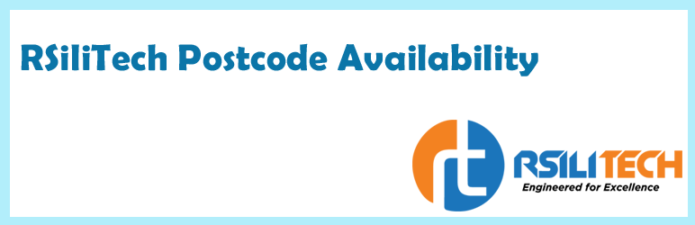 Rsilitech Postcode Availability Preview Wordpress Plugin - Rating, Reviews, Demo & Download