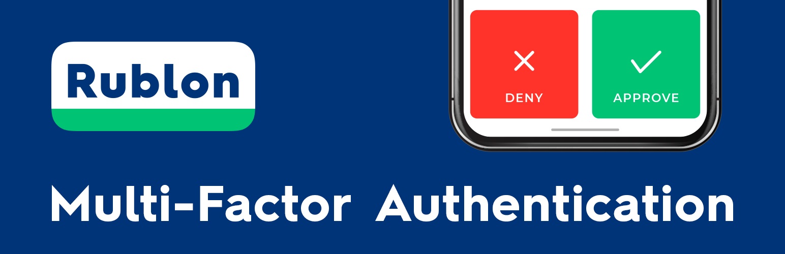 Rublon Multi-Factor Authentication (MFA) Preview Wordpress Plugin - Rating, Reviews, Demo & Download