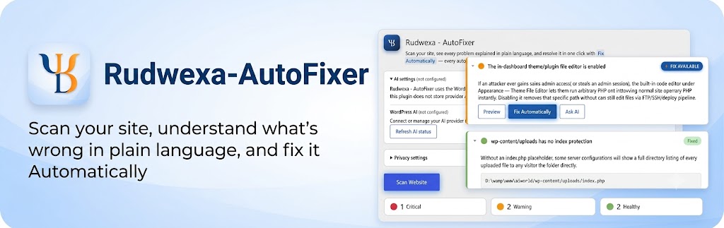 Rudwexa – AutoFixer Preview Wordpress Plugin - Rating, Reviews, Demo & Download