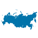 Russian Regions As Post On Svg Map