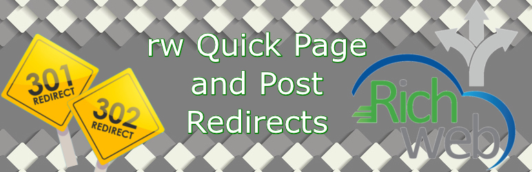 Rw Quick Page And Post Redirects Preview Wordpress Plugin - Rating, Reviews, Demo & Download