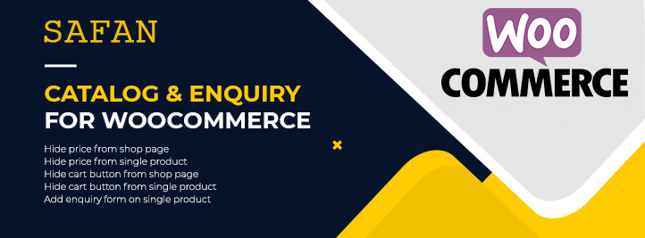 Safan Catalog & Enquiry For WooCommerce Preview Wordpress Plugin - Rating, Reviews, Demo & Download