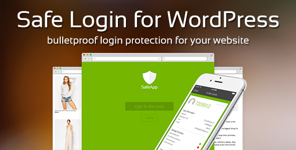 Safe Login For Wordpress – Premium Security Plugin Preview - Rating, Reviews, Demo & Download